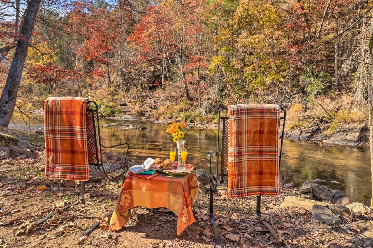 Creekside Retreat With Deck, 18 Miles To Wolf Ridge Villa Weaverville Exterior photo