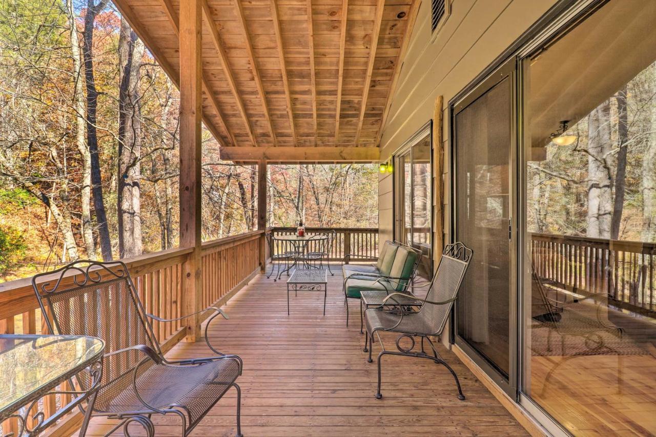 Creekside Retreat With Deck, 18 Miles To Wolf Ridge Villa Weaverville Exterior photo